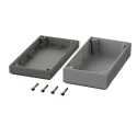 Bopla Elegant Series Polystyrene Enclosure IP40, Grey Lid, 40 mm x 125 mm x 67 mm 32124002 EG 1240