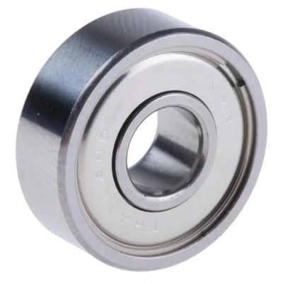 NMB 1 Row Double Row Deep Groove Ball Bearing 6 mm ID, 17 mm OD, Martensitic Stainless Steel DDR-1760X2ZZMTP24LY121