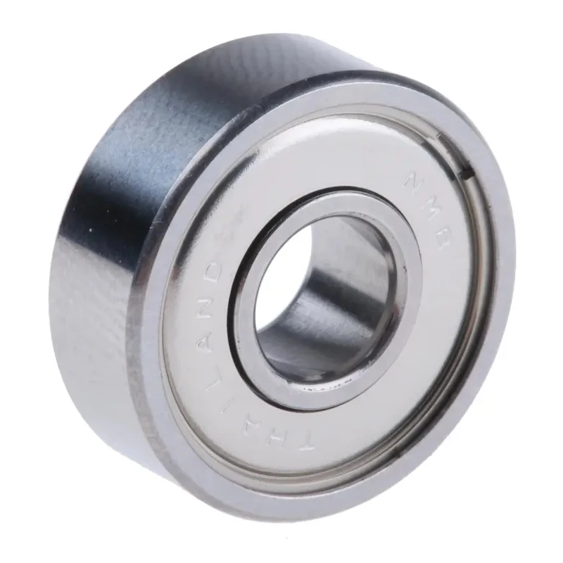 NMB 1 Row Double Row Deep Groove Ball Bearing 6 mm ID, 17 mm OD, Martensitic Stainless Steel DDR-1760X2ZZMTP24LY121