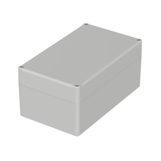 Bopla Flanged Euromas II Series Polycarbonate Enclosure IP65, 92 mm x 200 mm x 120 mm MPN 