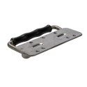 RS PRO Stainless Steel Carrying Handle Load Capacity 35kg Spring-loaded Fold Down Lie Flat Polythene Grip 750-294