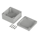 Bopla Euromas II Series ABS Enclosure Light Grey Lid, IP65, 57 mm x 100 mm x 100 mm 63212000 ET 212