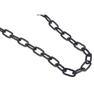 RS PRO Japanned Steel Chain, Link Type, 10 m Length, 14 mm Link Length, 2.5 mm Link Diameter, Load Capacity 37 kg 750-496