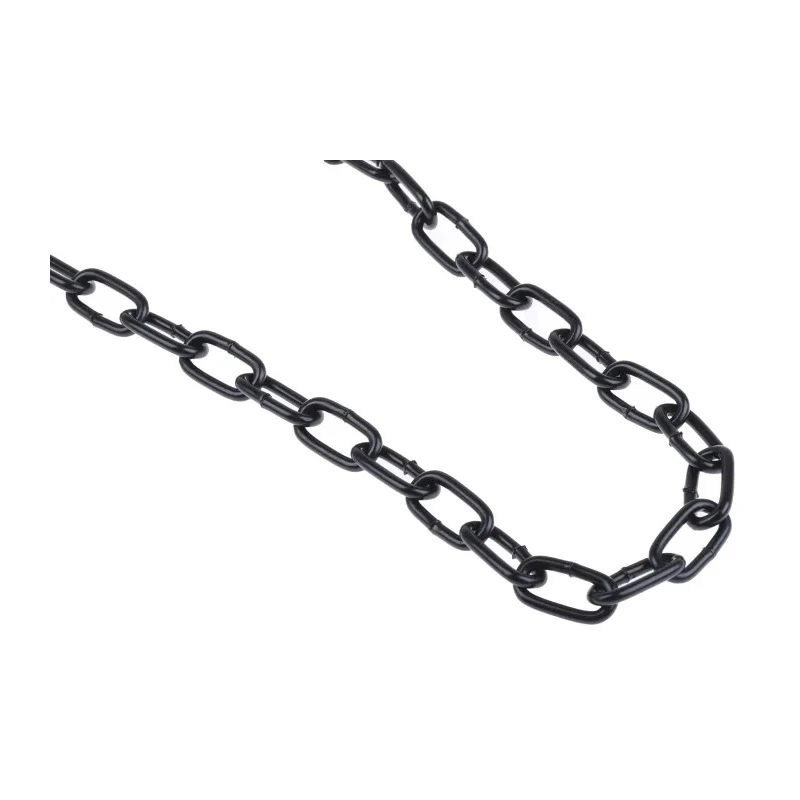 RS PRO Japanned Steel Chain, Link Type, 10 m Length, 14 mm Link Length, 2.5 mm Link Diameter, Load Capacity 37 kg 750-496