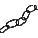 RS PRO Japanned Steel Chain, 10 m Length, 21 mm Link Length, 3 mm Link Diameter, 50 kg Load Capacity 750-503