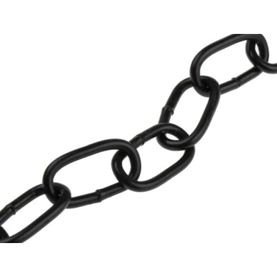 RS PRO Japanned Steel Chain, 10 m Length, 21 mm Link Length, 3 mm Link Diameter, 50 kg Load Capacity 750-503