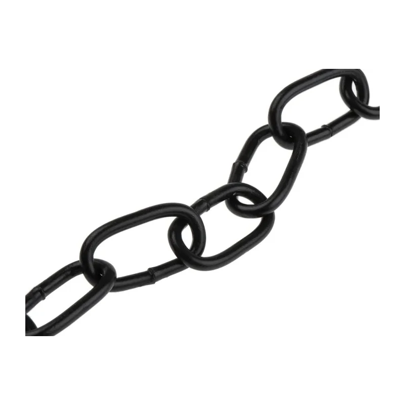 RS PRO Japanned Steel Chain, 10 m Length, 21 mm Link Length, 3 mm Link Diameter, 50 kg Load Capacity 750-503