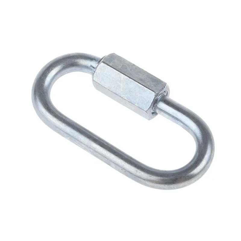 RS PRO Zinc Plated Steel Chain Link Quick Repair Link 39 mm Length 4 mm Diameter 750-581