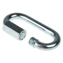 RS PRO Zinc Plated Steel Chain Link Quick Repair Link 75 mm Length 8 mm Diameter 750-626