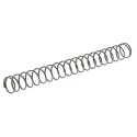 RS PRO Alloy Steel Compression Spring 65 mm Free Length x 6.8 mm Outside Diameter, 0.14 N/mm Spring Rate 751-477