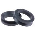 RS PRO Nitrile Rubber (NBR) V Seal, 20 mm Inside Diameter, 32 mm Outside Diameter, 7.5 mm Thickness, Hardness 60 749-632