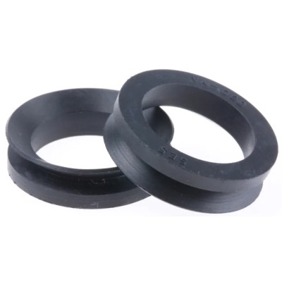 RS PRO Nitrile Rubber (NBR) V Seal, 20 mm Inside Diameter, 32 mm Outside Diameter, 7.5 mm Thickness, Hardness 60 749-632