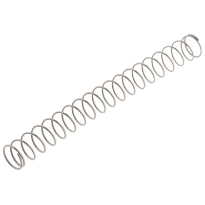 RS PRO Alloy Steel Compression Spring, 80.5 mm Free Length x 8.63 mm Outside Diameter, 0.17 N/mm Spring Rate 751-512