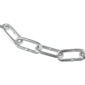 RS PRO Galvanised Steel Link Chain 10 m Length 35 mm Link Length 5 mm Link Diameter Load Capacity 130kg 750-452