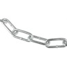 RS PRO Galvanised Steel Link Chain 10 m Length 35 mm Link Length 5 mm Link Diameter Load Capacity 130kg 750-452