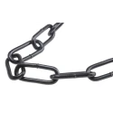 RS PRO Japanned Steel Chain, 10 m Length, 32 mm Link Length, 4 mm Link Diameter, 85 kg Load Capacity 750-525