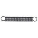 RS PRO Steel Extension Spring, 49 mm Free Length x 7 mm Outside Diameter, Wire Diameter 1 mm, Initial Tension 45.3 751-871