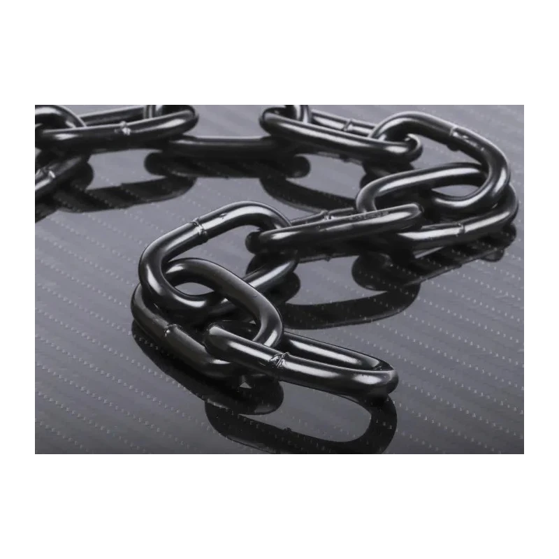 RS PRO Japanned Steel Chain, 10 m Length, 36 mm Link Length, 6.5 mm Link Diameter, Load Capacity 150 kg 750-569