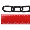 RS PRO Japanned Steel Chain, 10 m Length, 36 mm Link Length, 6.5 mm Link Diameter, Load Capacity 150 kg 750-569