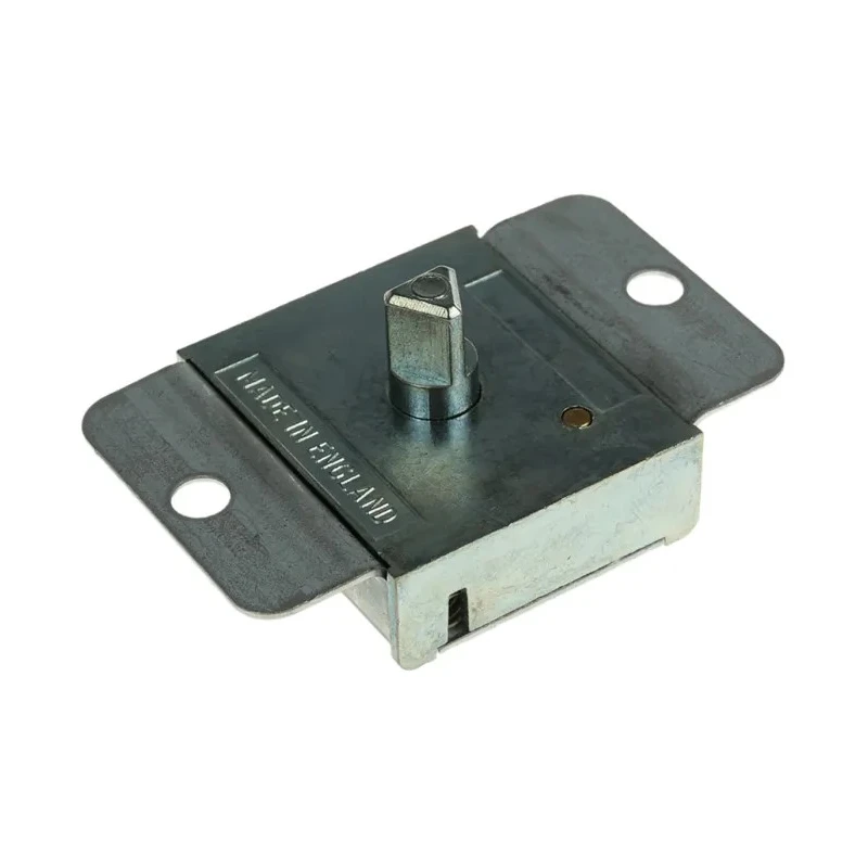 Euro-Locks a Lowe & Fletcher group Company Slam Lock Zinc Plated Key Unlock 6.4 mm Panel-to-Tongue 9.5 mm 2401-0100CA
