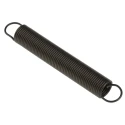 RS PRO Steel Extension Spring, 105 mm Free Length x 15 mm Outside Diameter, Initial Tension 57.1 N, Spring Rate 0.26 751-938