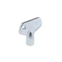 Euro-Locks a Lowe & Fletcher group Company Camlock Triangular Key 8mm Size Galvanized Chrome Finish 80054-0100CA