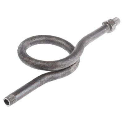 RS PRO Syphon for Use With Pressure Gauge Carbon Steel 3/8 in BSP Connection 754-735