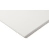 RS PRO White Polytetrafluoroethylene Plastic Sheet 600 mm x 300 mm x 16 mm 752-666