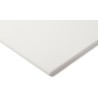 RS PRO White Polytetrafluoroethylene Plastic Sheet 600 mm x 300 mm x 20 mm 752-672