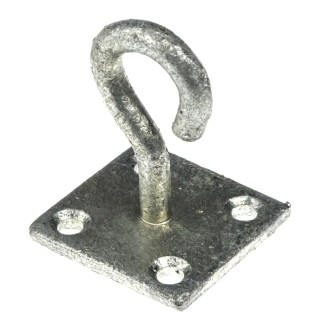 RS PRO Steel Bolt-On Hook Zinc Plated Finish 58 mm 750-705