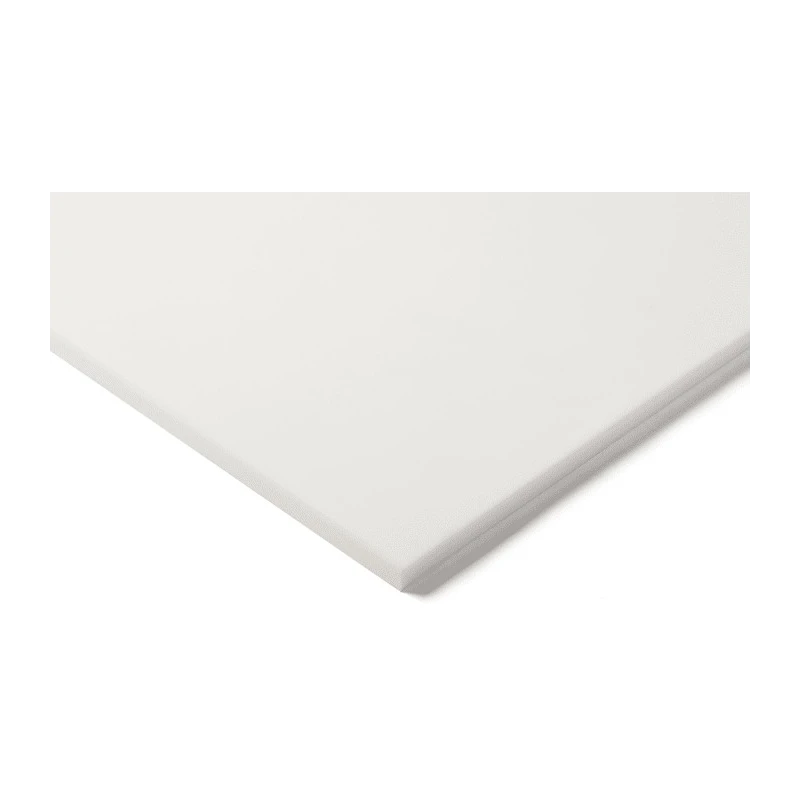 RS PRO White Polytetrafluoroethylene Plastic Sheet 600 mm x 300 mm x 25 mm 752-688
