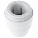 JG Speedfit Plastic Pipe Fitting Straight Push-in End Stop 15 mm PSE4615W