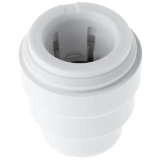 JG Speedfit Plastic Pipe Fitting Straight Push-in End Stop 15 mm PSE4615W