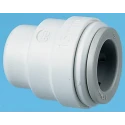 JG Speedfit Plastic Pipe Fitting Straight Push-in End Stop 22 mm PSE4622W
