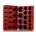 RS PRO Imperial O-Ring Kit Viton Material 382 Pieces Operating Temp 30°C to 200°C 75 Shore Hardness 756-040