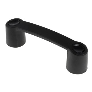 RS PRO Matt Black Plastic T Shape Drawer Handle 119.5 mm Length x 35 mm Height x 26 mm Width 267-0752