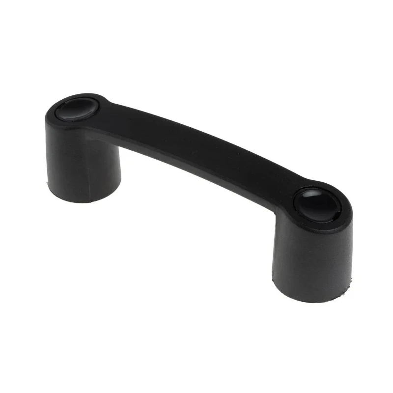 RS PRO Matt Black Plastic T Shape Drawer Handle 119.5 mm Length x 35 mm Height x 26 mm Width 267-0752