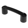 RS PRO Matt Black Plastic T Shape Drawer Handle 119.5 mm Length x 35 mm Height x 26 mm Width 267-0752