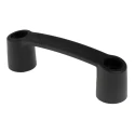 RS PRO Matt Black Plastic T Shape Handle 35 mm Height, 26 mm Width, 119.5 mm Length 267-0724