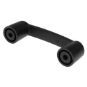 RS PRO Matt Black Plastic T Shape Handle 35 mm Height, 26 mm Width, 119.5 mm Length 267-0724
