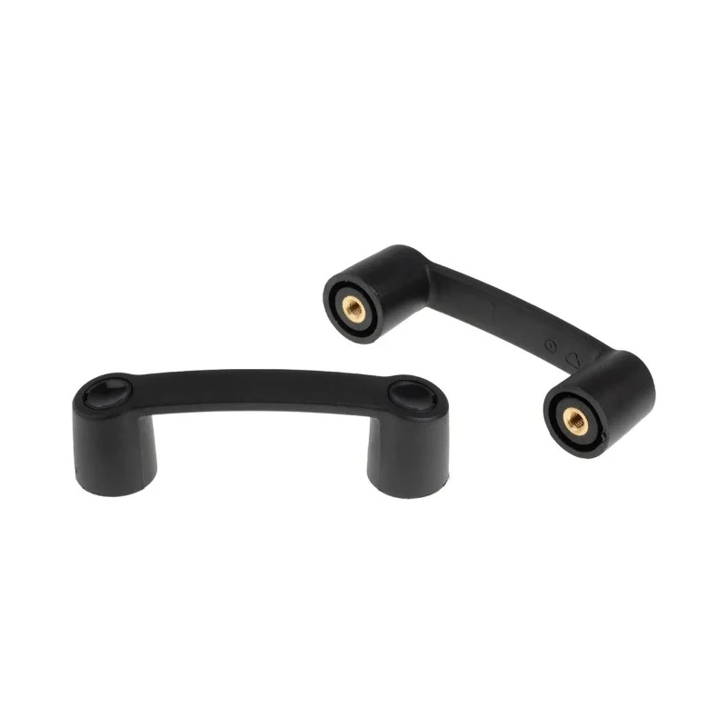 RS PRO Matt Black Plastic T Shape Drawer Handle 119.5 mm Length x 35 mm Height x 26 mm Width 267-0752