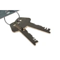 Euro-Locks a Lowe & Fletcher group Company Steel Padlockable Zinc Plated Door Bolt 67 mm 2303-5100CA