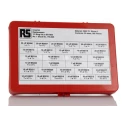 RS PRO Imperial O-Ring Kit Nitrile 382 Pieces -30°C to 120°C Operating Temperature 756-028