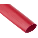 RS PRO Halogen Free Heat Shrink Tubing Red 25.4 mm Sleeve Diameter x 1.2 m Length 2:1 Shrink Ratio 267-2269