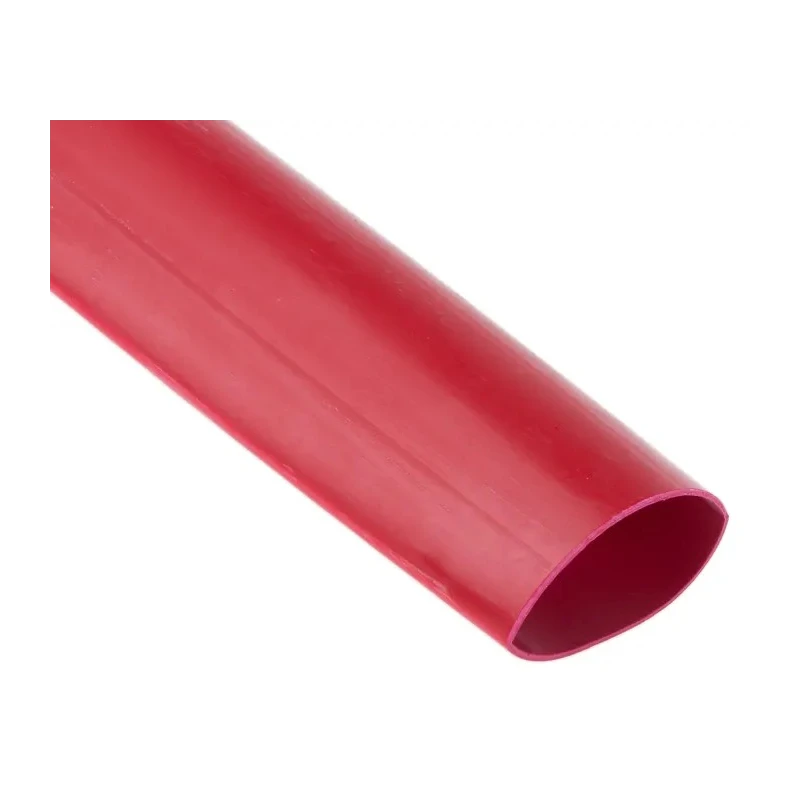 RS PRO Halogen Free Heat Shrink Tubing Red 25.4 mm Sleeve Diameter x 1.2 m Length 2:1 Shrink Ratio 267-2269