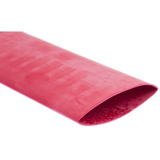 RS PRO Halogen Free Heat Shrink Tubing Red 38.1 mm Sleeve Diameter 1.2 m Length 2:1 Ratio 267-2275