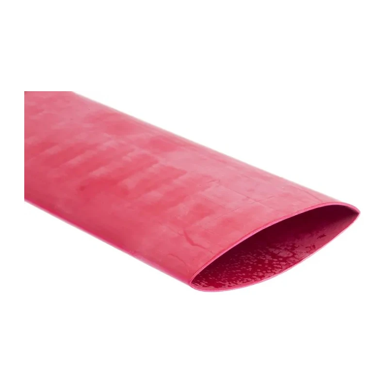 RS PRO Halogen Free Heat Shrink Tubing Red 38.1 mm Sleeve Diameter 1.2 m Length 2:1 Ratio 267-2275