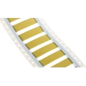 TE Connectivity Yellow White Print Heat Shrink Labels 50 mm Width, 50 mm Length, 250 Per Pack TMS-SCE-3/8-2.0-4