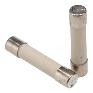 SIBA 10A F Ceramic Cartridge Fuse, 5 x 25 mm, Super Fast Acting, 250V ac 70-010-04/10A