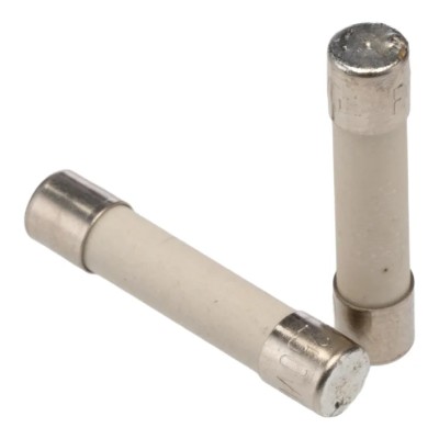 SIBA 10A F Ceramic Cartridge Fuse, 5 x 25 mm, Super Fast Acting, 250V ac 70-010-04/10A